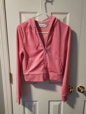 Juicy Couture Pink Velour Sweatsuit - Size S